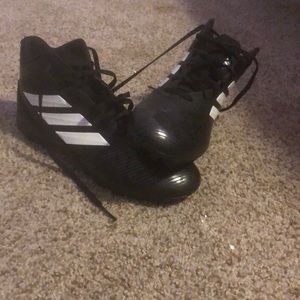 Adidas football cleats. Size 8.5 men’s